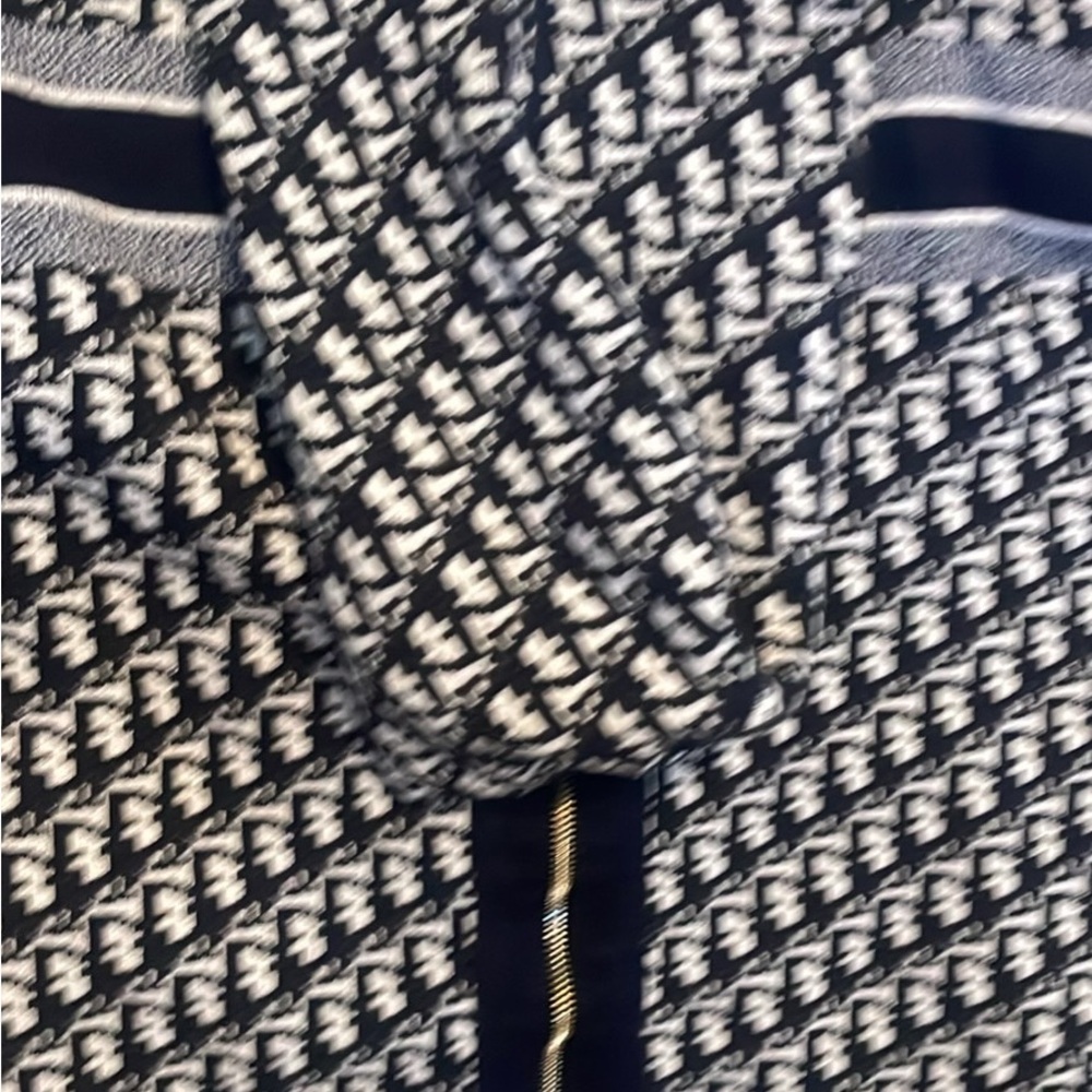 Dior Reversible Monogram Sweater in Black and White - Picture 3 of 5